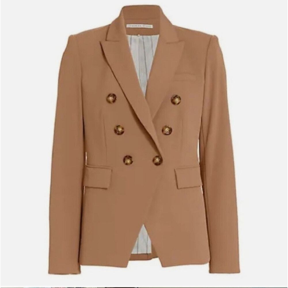 NWT Veronica Beard Miller Dickey Jacket Blazer 8 Acorn - Picture 2 of 10